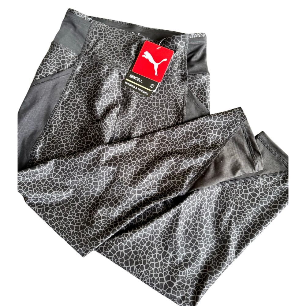 Puma Exercise Leggings with Pockets | Giraffe Print | Size XS | NWT